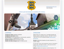 Tablet Screenshot of consulado-estonia.com